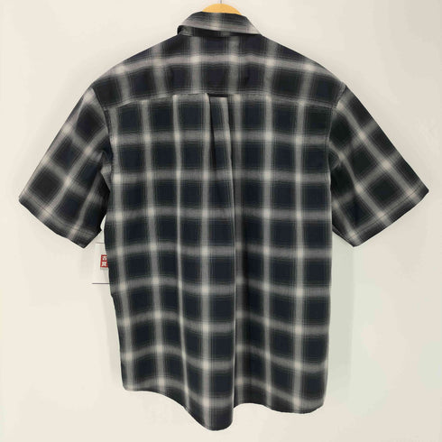 フリークスストア FREAKS STORE リラックスフィット ショートスリーブ レギュラーカラー オンブレチェックシャツ メンズ JPN:M