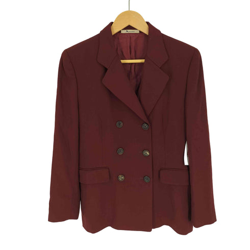 アクアスキュータム AQUASCUTUM 90S 日本製 ダブルブレスト テーラードジャケット レディース 9