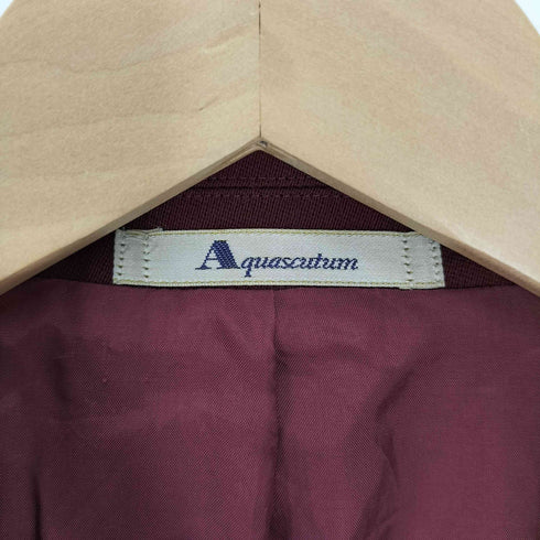 アクアスキュータム AQUASCUTUM 90S 日本製 ダブルブレスト テーラードジャケット レディース 9