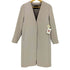 ユナイテッドアローズグリーンレーベルリラクシング UNITED ARROWS green label relaxing 21aw W/N ノーラペル コート レディース 38