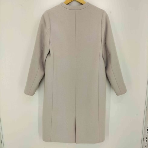 ユナイテッドアローズグリーンレーベルリラクシング UNITED ARROWS green label relaxing 21aw W/N ノーラペル コート レディース 38