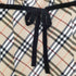 バーバリーブルーレーベル BURBERRY BLUE LABEL ノバチェック ベルベットリボン ノースリーブ ワンピース レディース EUR:38