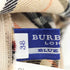 バーバリーブルーレーベル BURBERRY BLUE LABEL ノバチェック ベルベットリボン ノースリーブ ワンピース レディース EUR:38