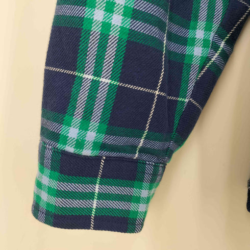 エルエルビーン L.L.Bean POLARTEC 裏地中綿 L/S チェックシャツ レディース import:M