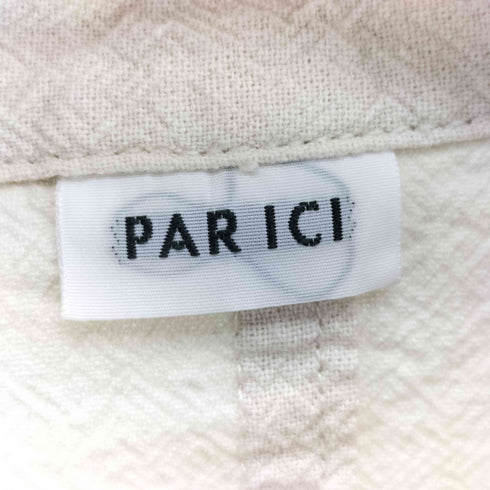 パーリッシィ PAR ICI 21SS シボコットン L/S チャイナ シャツ レディース FREE