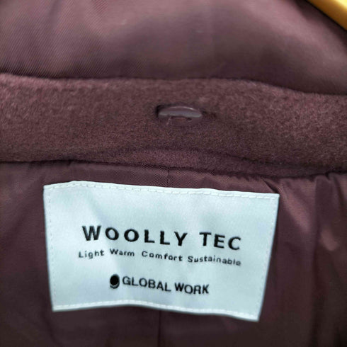 グローバルワーク GLOBAL WORK 軽やかストレッチ2WAYショートコート レディース JPN:L