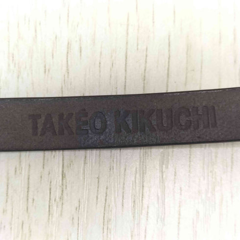 タケオキクチ TAKEO KIKUCHI レザーチョーカー メンズ