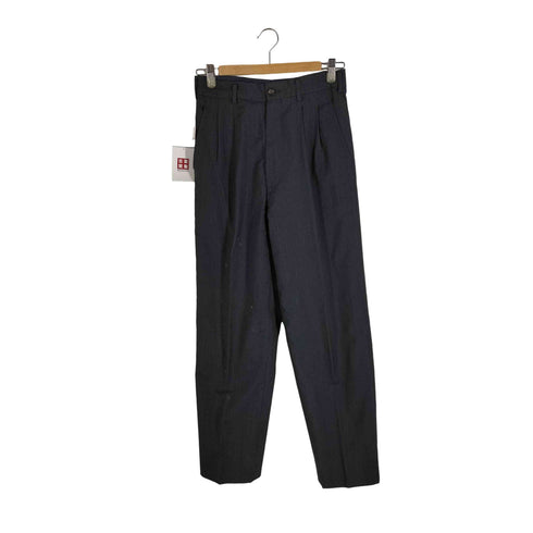 コムデギャルソンオムドゥ COMME des GARCONS HOMME DEUX 80S 90S 3タック ウール100 テーパードパンツ メンズ JPN:S