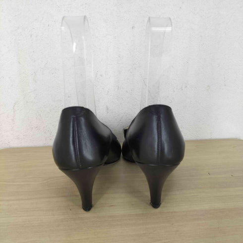 マークバイマークジェイコブス Marc by Marc Jacobs レザーフラワー装飾 ヒールパンプス レディース 36.5