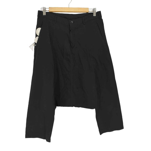 ブラックコムデギャルソン BLACK COMME des GARCONS AD2014 15SS 製品加工エステルサルエルパンツ メンズ JPN:M