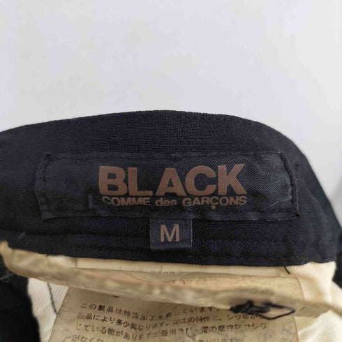 ブラックコムデギャルソン BLACK COMME des GARCONS AD2014 15SS 製品加工エステルサルエルパンツ メンズ JPN:M