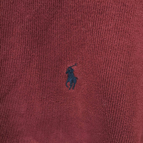 ポロバイラルフローレン Polo by RALPH LAUREN ハーフジップニット スモールポニー刺繍 メンズ import:S
