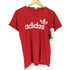 アディダス adidas 80S~ MADE IN USA 両面ロゴプリント半袖Tシャツ メンズ JPN:S