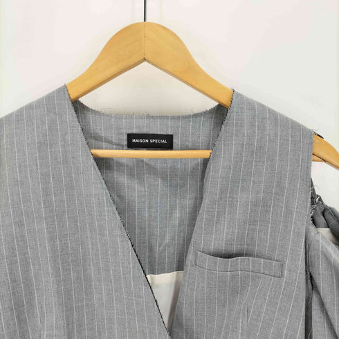 メゾンスペシャル MAISON SPECIAL Puff Sleeve Tunic レディース 36