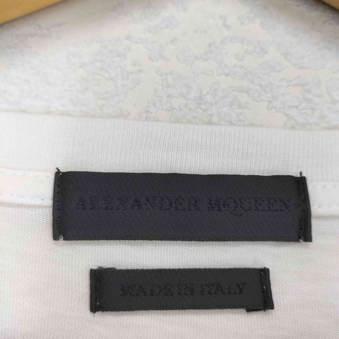 アレキサンダーマックイーン Alexander McQueen スカルプリント半袖Tシャツ メンズ JPN:M