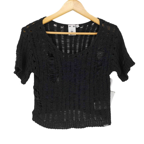 エックスガール X-girl 24ss DISTRESSED TAPE YARN KNIT TOP レディース ONE SIZE