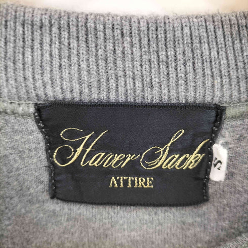 ハバーサックアタイア HAVERSACK ATTIRE ラグラン S/S スウェット レディース import:S