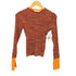 スライ SLY SIDE BUTTON GRADATION トップス レディース FREE