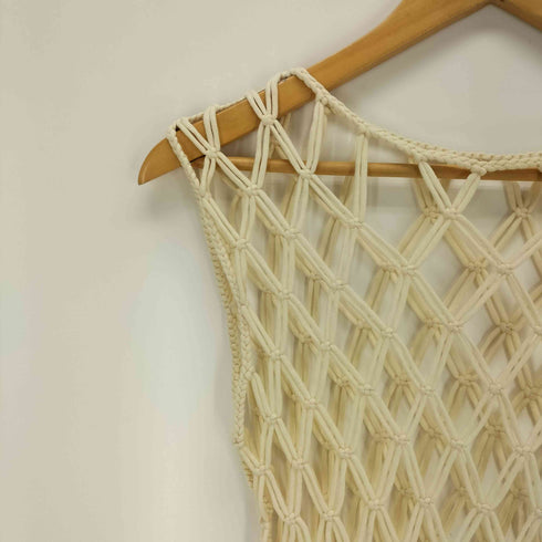 マウジー moussy MACRAME トップス レディース FREE