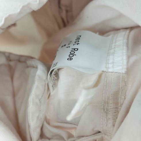 ネストローブ nest Robe 23SS コットンリネンウェザー スノーパンツ レディース FREE