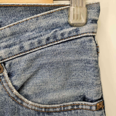 リーバイス Levis 502 ボタン裏J22 日本製 ジップフライテーパードデニムパンツ レディース W29L34