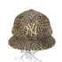 ニューエラ NEW ERA 59FIFTY レオパード柄 MLBチームロゴ刺繍 6パネルキャップ メンズ 7 1/2
