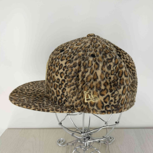 ニューエラ NEW ERA 59FIFTY レオパード柄 MLBチームロゴ刺繍 6パネルキャップ メンズ 7 1/2