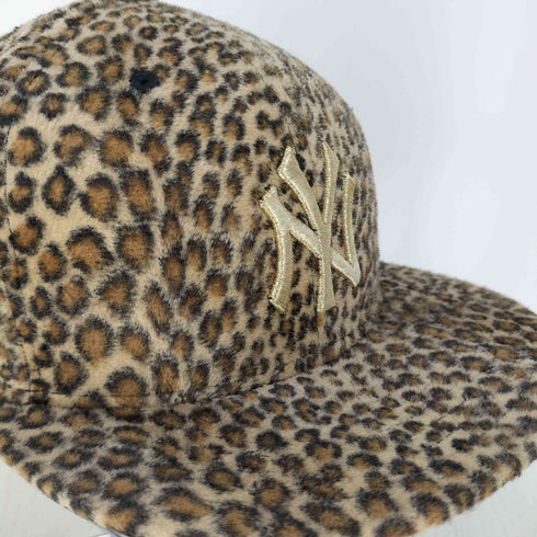 ニューエラ NEW ERA 59FIFTY レオパード柄 MLBチームロゴ刺繍 6パネルキャップ メンズ 7 1/2