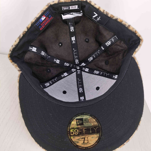 ニューエラ NEW ERA 59FIFTY レオパード柄 MLBチームロゴ刺繍 6パネルキャップ メンズ 7 1/2