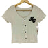 エックスガール X-girl 24ss CHENILLE EMBROIDERED LOGO CARDIGAN レディース JPN:S