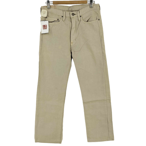 ラッツ RATS WALDESジッパー コットン デニムパンツ メンズ JPN:L