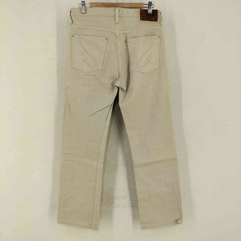 ラッツ RATS WALDESジッパー コットン デニムパンツ メンズ JPN:L