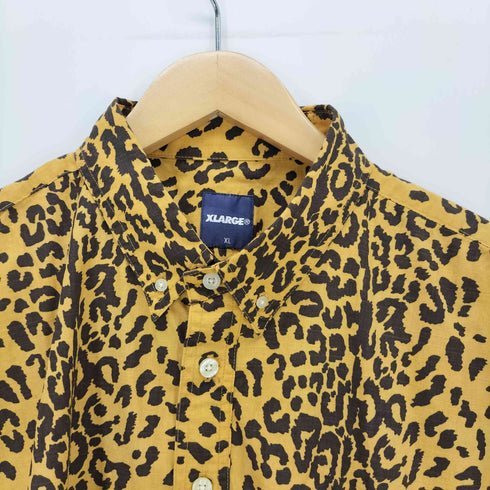 エクストララージ XLARGE レオパードプルオーバーシャツ メンズ JPN:XL
