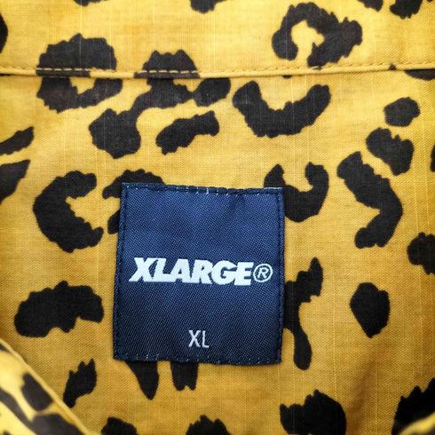 エクストララージ XLARGE レオパードプルオーバーシャツ メンズ JPN:XL