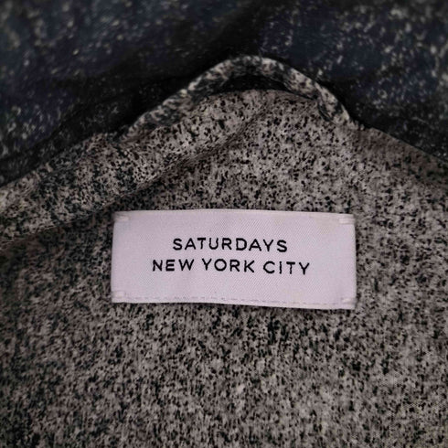サタデーズニューヨークシティ Saturdays NYC 転写ボタンダウンシャツ メンズ JPN:M