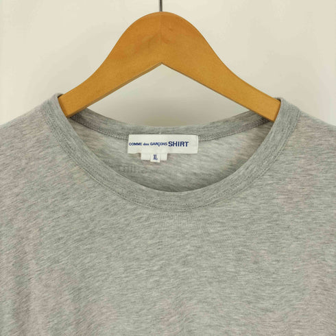 コムデギャルソンシャツ COMME des GARCONS SHIRT トルコ製 バックロゴプリント クルーネック プレーンTシャツ メンズ JPN:XL