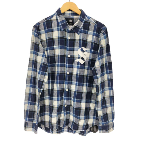 ステューシー Stussy 00S チェックシャツ メンズ JPN:M
