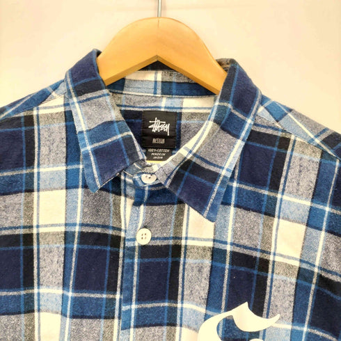 ステューシー Stussy 00S チェックシャツ メンズ JPN:M