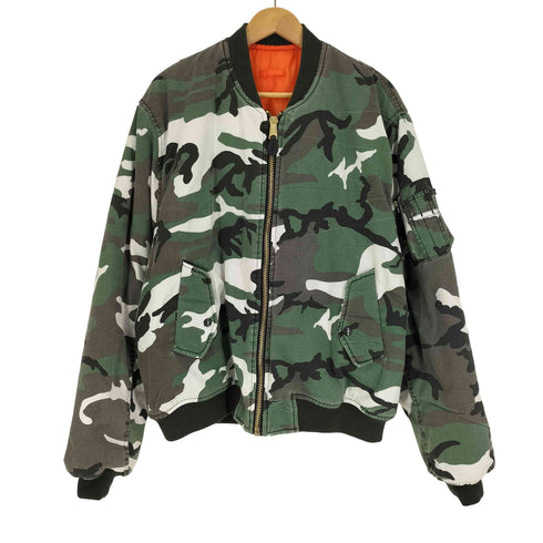 ジエダ Jieda FOSTEX GARMENT. MA-1 リバーシブル ボンバージャケット フライトジャケット メンズ JPN:XXL