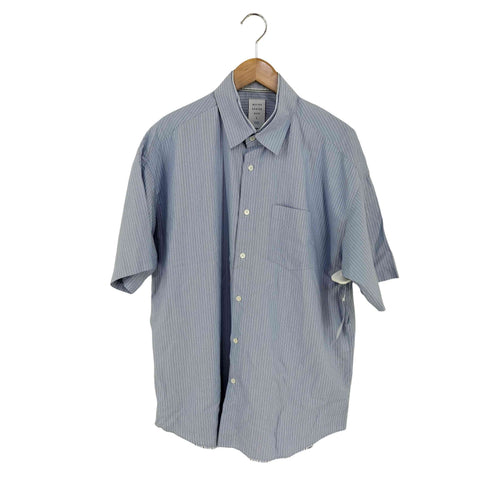 ミスタージェントルマン MR.GENTLEMAN DOUBLE FRONT LONG SHIRT ダブルフロントシャツ メンズ JPN:L