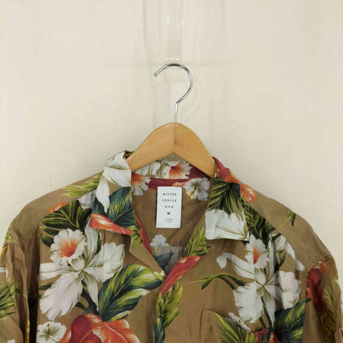 ミスタージェントルマン MR.GENTLEMAN HAWAIIAN FLOWER SHIRT メンズ JPN:M