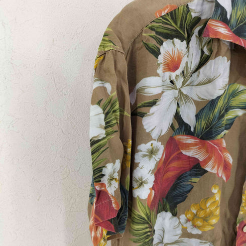 ミスタージェントルマン MR.GENTLEMAN HAWAIIAN FLOWER SHIRT メンズ JPN:M