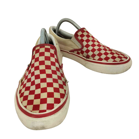 バンズ VANS SLIP ON PU RETRO CHK メンズ JPN:27