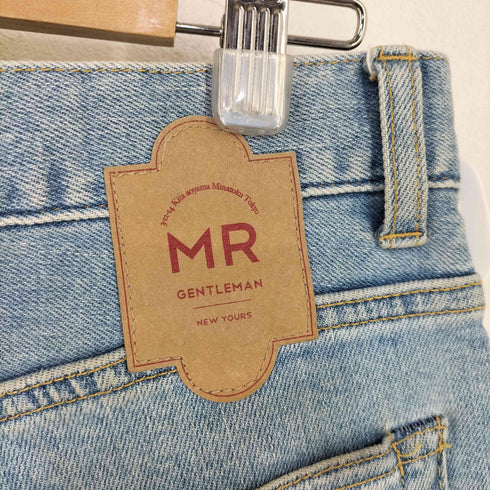 ミスタージェントルマン MR.GENTLEMAN RIB DENIM メンズ JPN:L