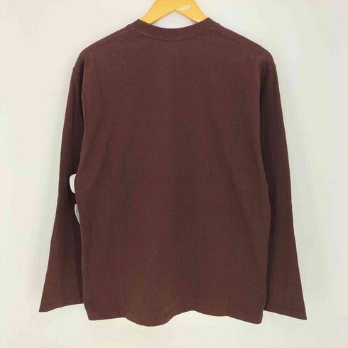 ダントン DANTON ロゴ ポケットロングスリーブTシャツ 長袖 メンズ 44