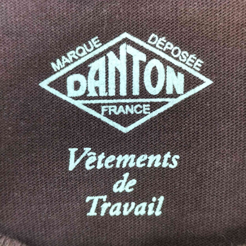 ダントン DANTON ロゴ ポケットロングスリーブTシャツ 長袖 メンズ 44