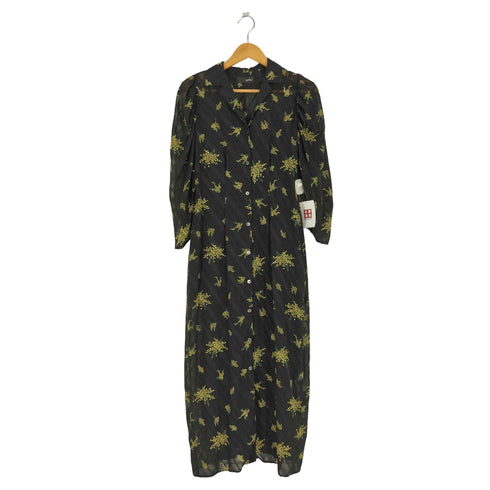 スタイリング styling 花柄 キャミインナーワンピ付き シフォンワンピース レディース JPN:1