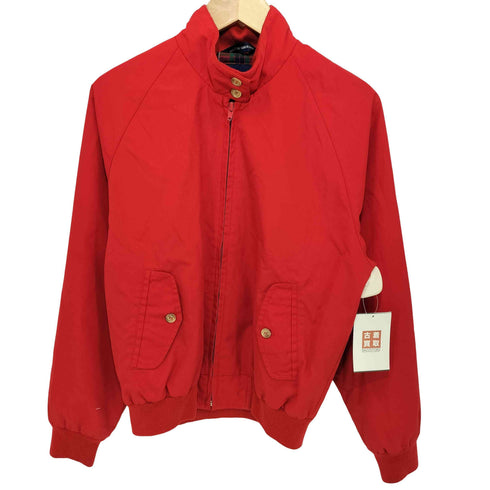 ランズエンド LANDS END 旧タグ 裏地チェック柄 スイングトップ ジップアップジャケット レディース import:M