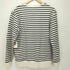 サタデーズサーフニューヨーク SATURDAYS SURF NYC Bowery” スウェットシャツ ボーダー メンズ SMALL