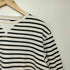 サタデーズサーフニューヨーク SATURDAYS SURF NYC Bowery” スウェットシャツ ボーダー メンズ SMALL